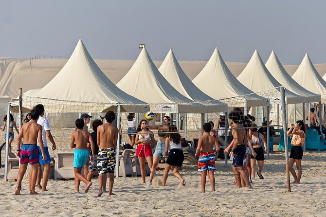 Private Full Day Desert Safari - Lunch and downtime at the beach camp