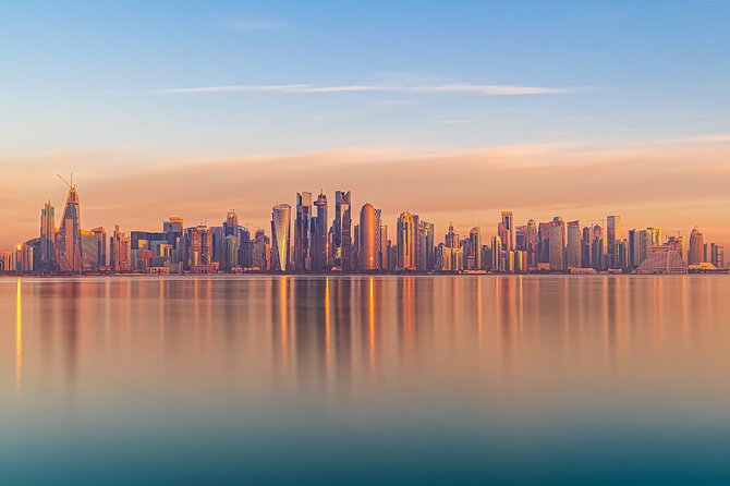 Private-Full Day Tour Doha City/Half Day Desert Safari 8Hours - The Corniche for Doha’s best skyline view