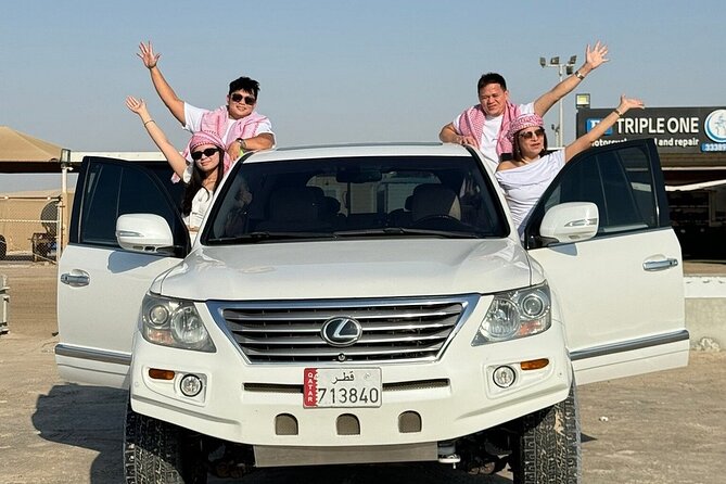 Private Sealine Beach Tour with Desert Activities - Dune bashing with Muhammad Saeed or another private guide