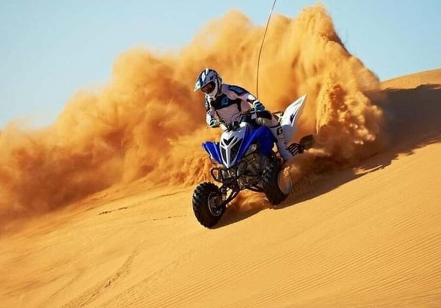 Qatar: ATV & Quad Dune Bashing, Camel Ride, & Sandboarding - Reaching the Inland Sea