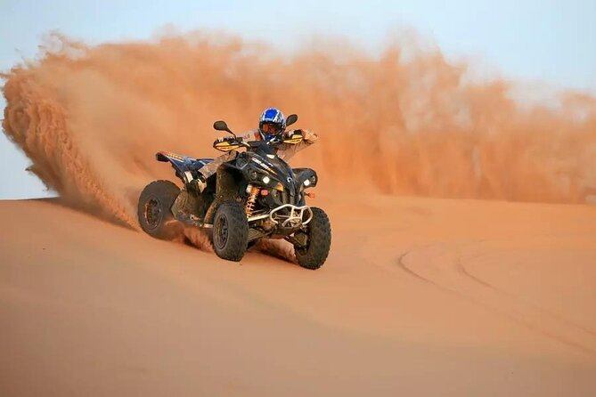 Qatar-ATV Self Drive Quad Bike Experience - Desert views, sand colors, and the coastal setting