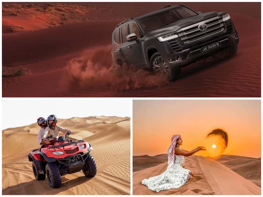 Qatar: Desert Safari, Camel Ride, Inland sea, Sandboarding - Sandboarding without needing expert skills