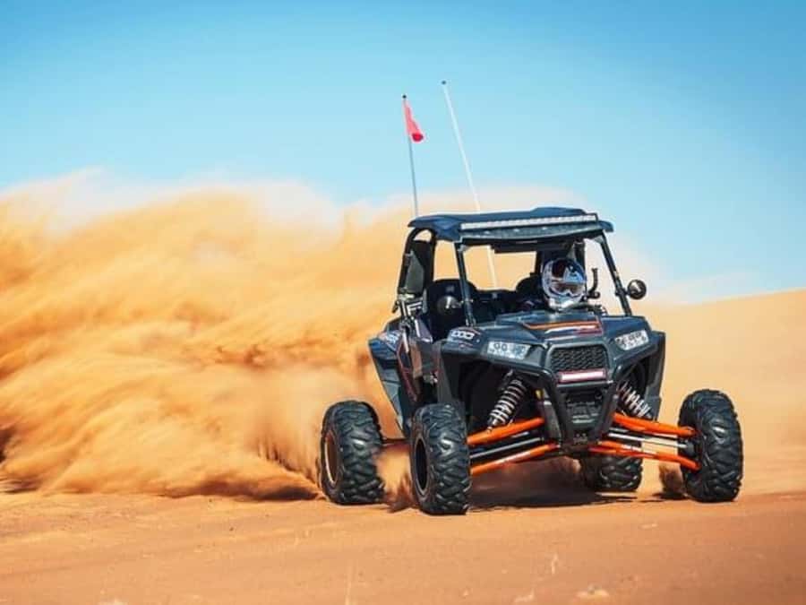 Qatar Desert Safari, Quad bike, Camel Ride and Sandboarding - Sandboarding and photographs beside the dunes
