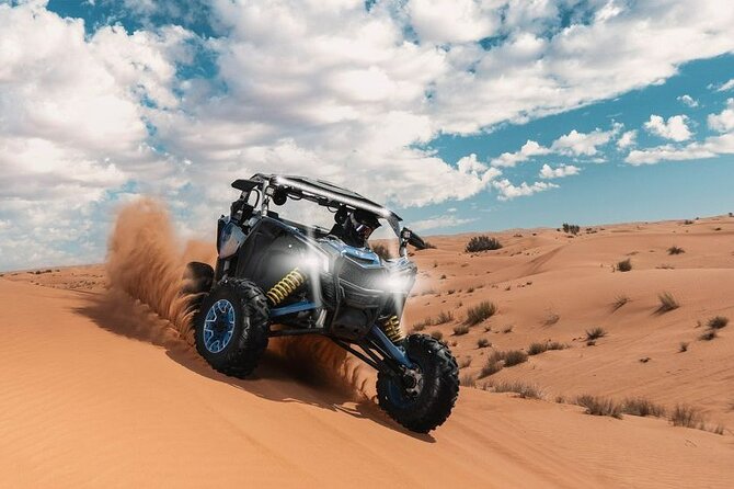 Qatar Desert Thrills Self Ride Dune Buggy Safari and Camel Ride - Taking the wheel on the Qatar dunes