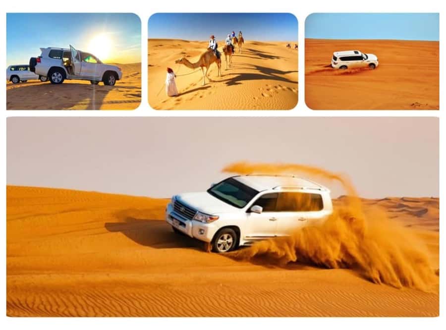 Qatar: Sunset Desert Safari with Camel Ride & Sandboarding - Sandboarding is simple, sandy fun