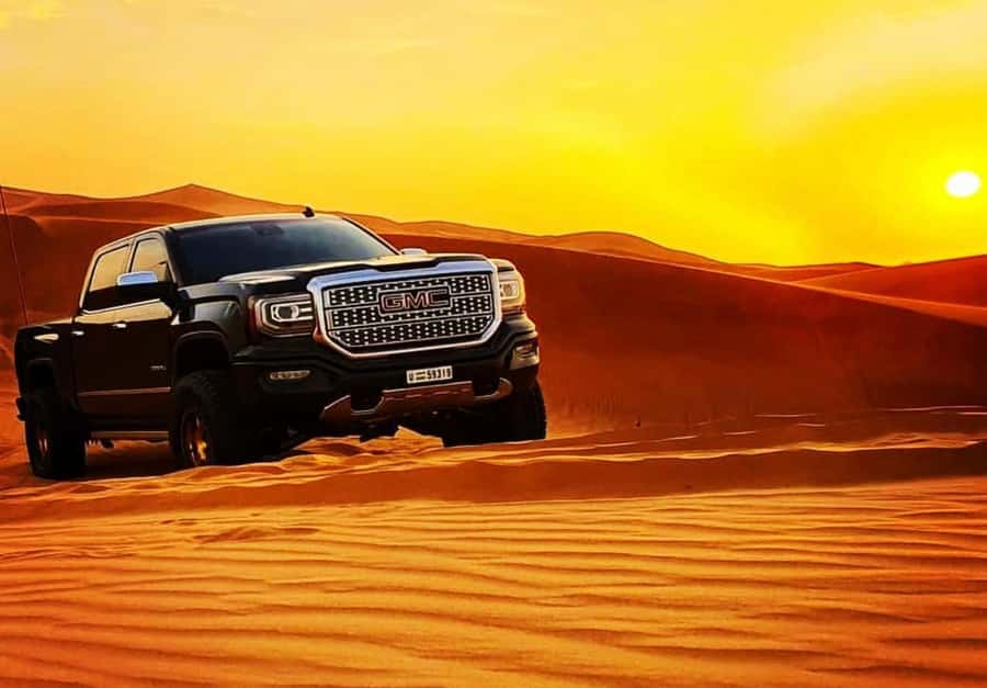 Qatar: Sunset Desert Safari with Camel Ride & Sandboarding - A short camel ride with a long view