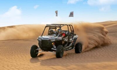 Sunset Desert Safari with Camel Ride & Sandboarding