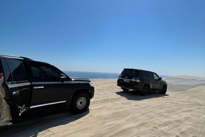 Sand Dunes per car Half-Day Tour | Desert Safari - Reaching the Sealine Sand Dunes from Doha
