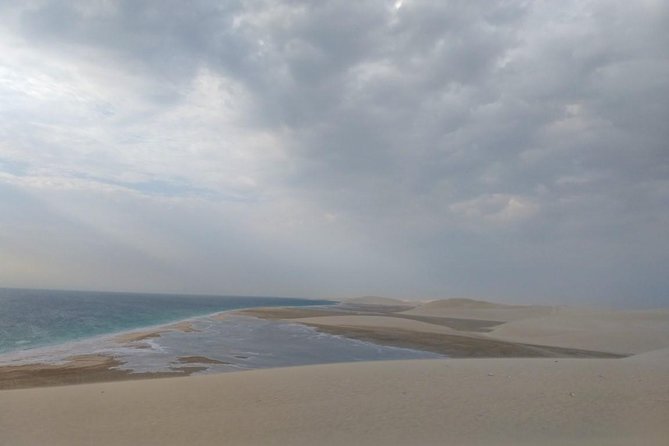 Sharing or Private Safari, Sand Boarding, Camel Ride, inland Sea Quick swim - The Inland Sea and the 15-minute swim