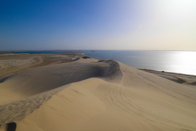 Special Private Arabic Setup with Desert safari experience. - Dune bashing on the way to the Inland Sea