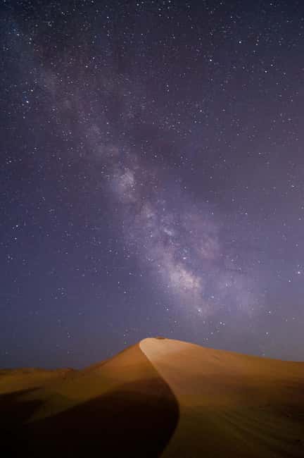 Star Studded Night Desert Safari Doha Qatar - Leaving Doha for the dark desert