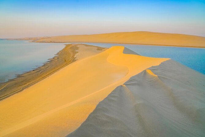 Sunrise or Sunset , Desert Safari Tour in Heart of Qatar - One hour of dune bashing in the southern sands