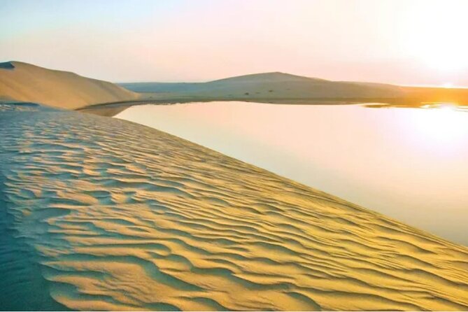 Sunrise or Sunset , Desert Safari Tour in Heart of Qatar - Khor Al Udaid, where the dunes meet the Inland Sea