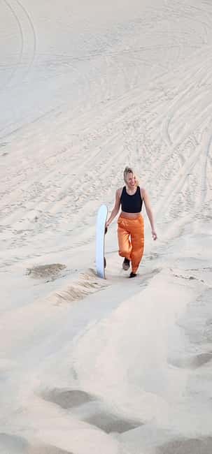 Sunrise or Sunset desert Safari with Sandboarding in Qatar - Pickup begins with an easy change of pace