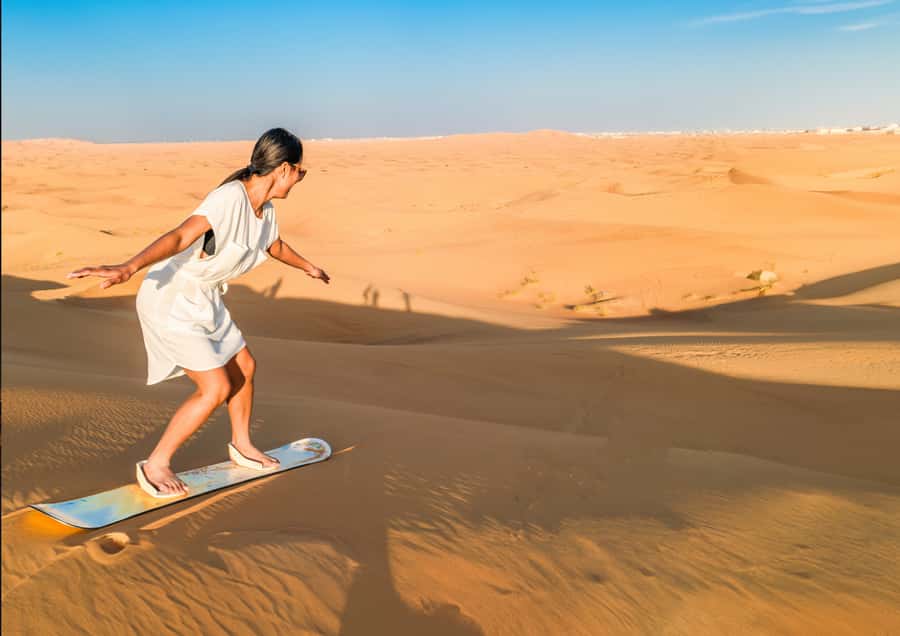 Sunrise : Privare Dune Bashing, Camel Ride & Sandboarding - Key points to know before booking