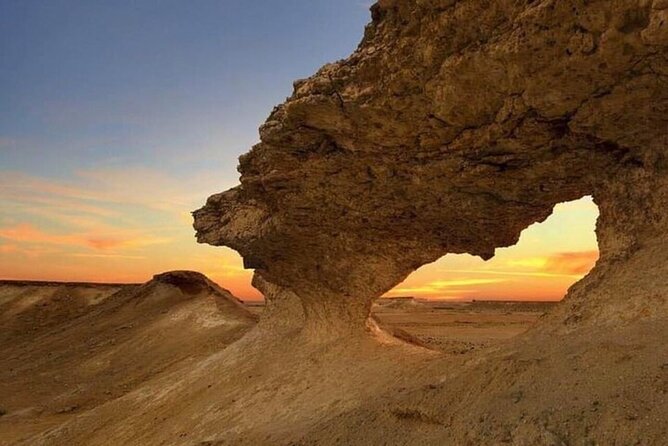 West Of Qatar Richard Serra sculpture, Mushroom Hills,Camel track - Why western Qatar is worth your half-day