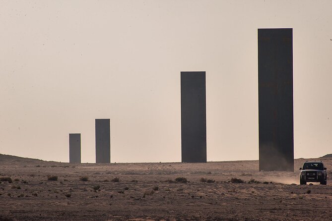 West Of Qatar Richard Serra sculpture, Mushroom Hills,Camel track - Is $65 a fair price?