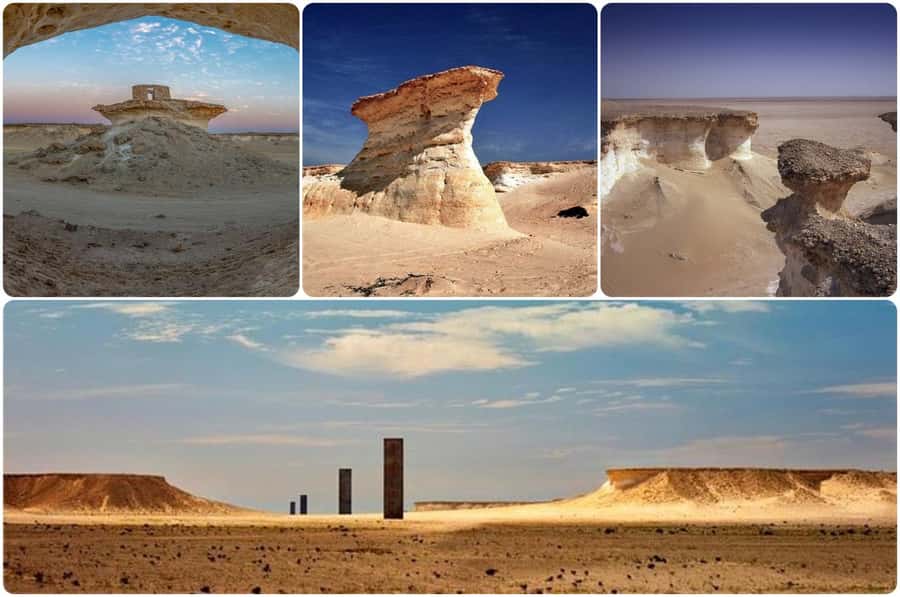 West Qatar tour to Richard Sierra sculpture,Umbrella Rock - Key points to know before booking