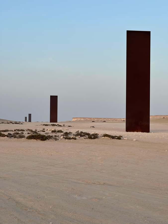 West Qatar tour to Richard Sierra sculpture,Umbrella Rock - What the $32 price really covers